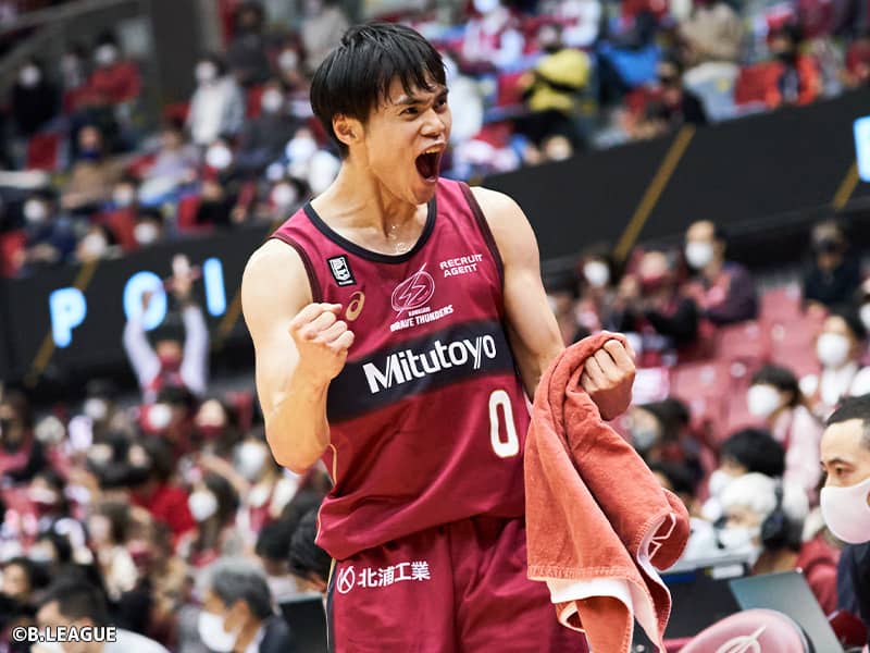 藤井祐眞がシーズンMVPに! ベストディフェンダー賞とのダブル受賞「本当にうれしい」