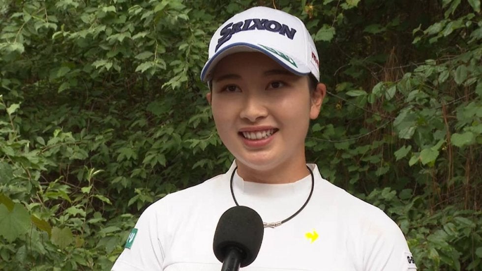 小祝さくら「明日からは守るものがない」　決勝ラウンドはチャレンジ精神