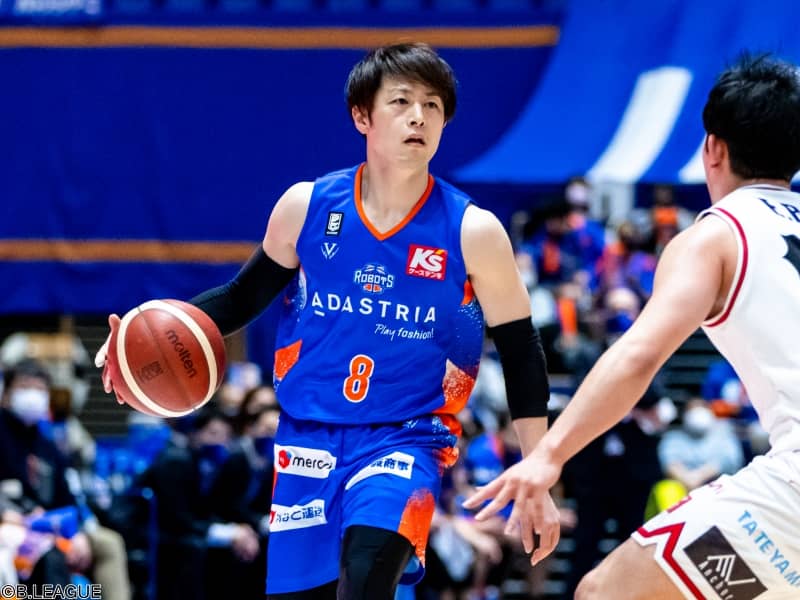 茨城ロボッツが多嶋朝飛と契約継続…今季46試合で平均6.7得点をマーク