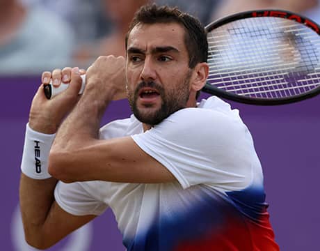 好調チリッチ 9度目の8強へ