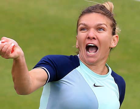 元1位ハレプ 逆転で初戦突破