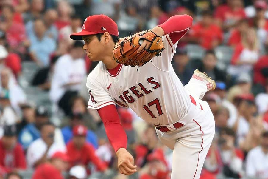 【MLB】大谷翔平、4回まで毎回9奪三振無失点　12者連続アウト、メジャー通算300K到達