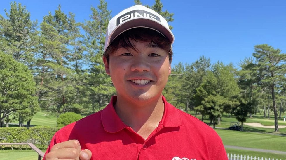 松岡翔大郎、2日目好スコアで予選ラウンド突破「トップ10目指して頑張りたい」