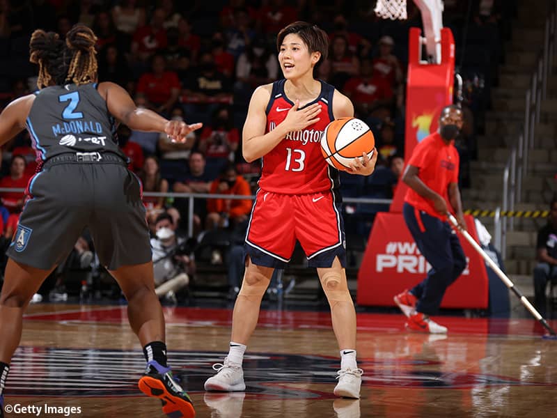 WNBA参戦中の町田瑠唯が近況を語る…「これからも自分の持ち味を出しながら…」