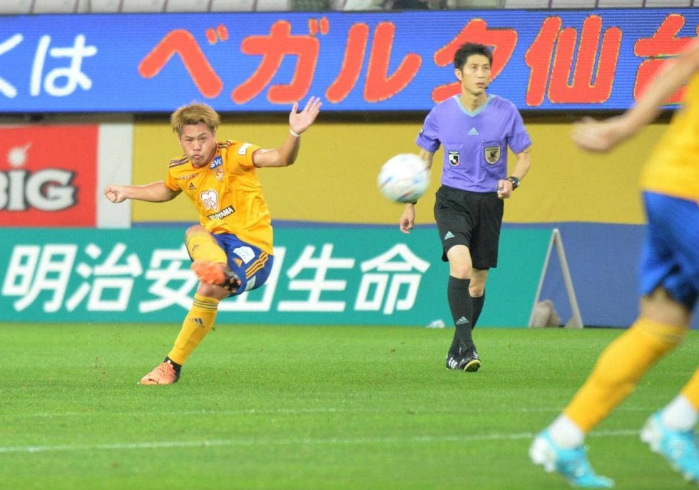 仙台 ３発完封 中島鮮やかfk先制 中山 名倉続いた 原崎監督納得の 良いゲーム サッカー スポーツブル スポブル