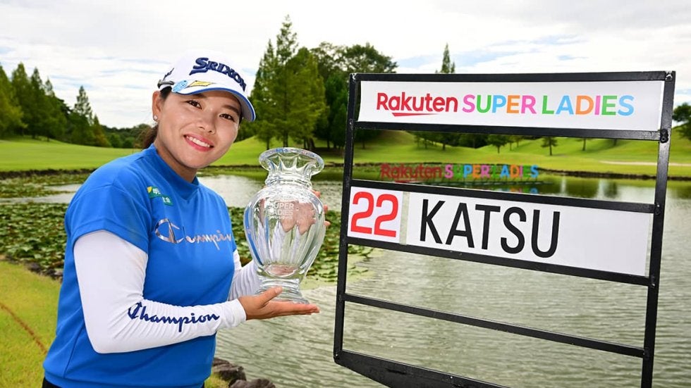 勝みなみが4日間ノーボギーV　全英女子オープンは「自信を持って行ける」