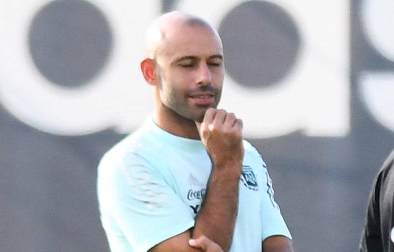 アルゼンチン代表　マスチェラーノ 2014 パニーニブラジルワールドカップ ハビアマスケラーノ