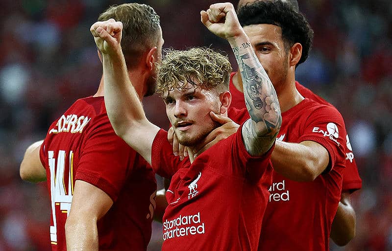 Liverpool リヴァプール エリオット 19番 オーセンティック Liverpool リヴァプール エリオット 19番 オーセンティック 背