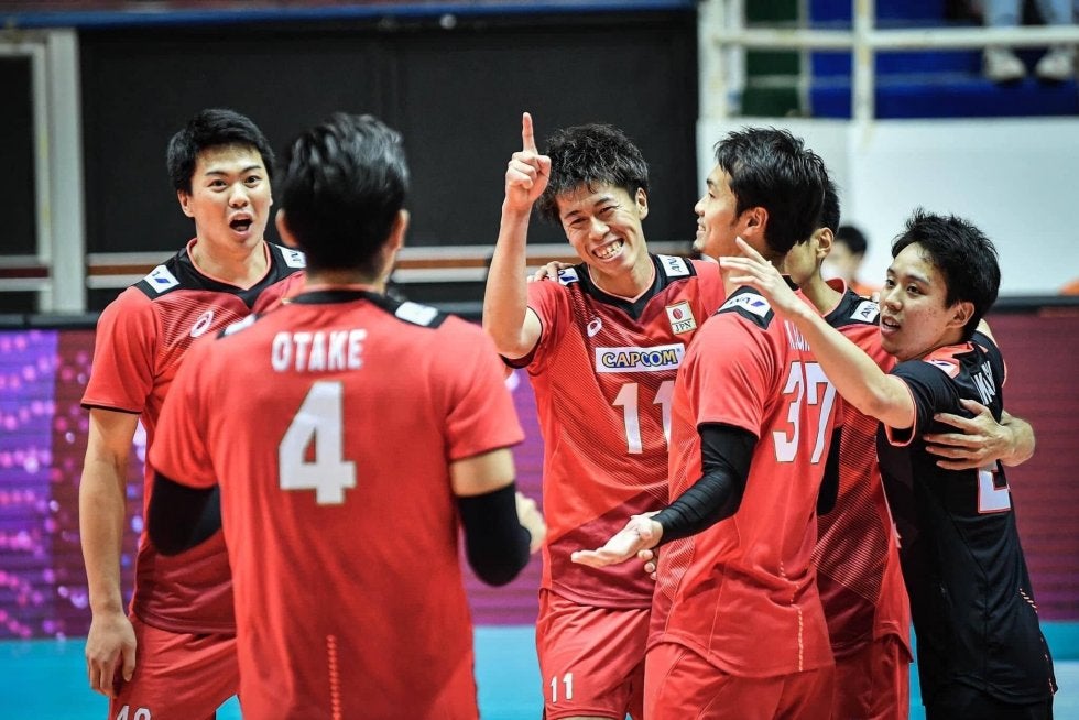 AVCカップ男子日本代表　タイに勝利し準決勝進出