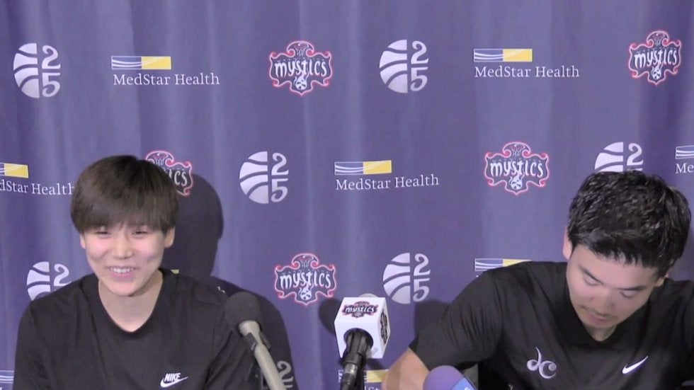町田瑠唯、今後もWNBAでやりたいかとの質問に「もちろんです！」 - 日本時間8.24ミスティックスのシーズン終了会見より
