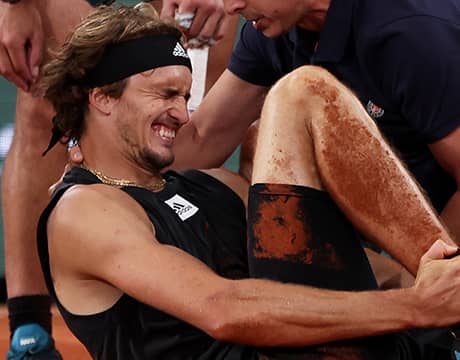 欠場ズベレフ「厳しい決断」