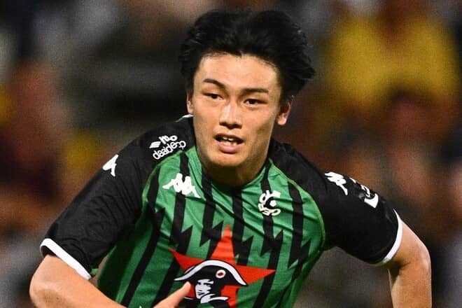 サークル ブルージュ上田綺世が待望のベルギー初ゴール 右足で冷静に流し込み先制弾をゲット サッカー スポーツブル スポブル