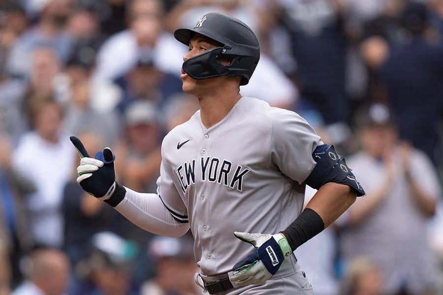 【MLB】ジャッジが50号一番乗り　MVP争い大谷翔平とアーチ合戦、リーグ新62発ペース