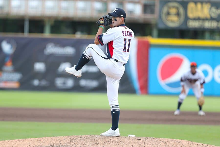 U-18で衝撃、韓国の163キロ高校生の正体は…ドラフト全体1位、中学で145キロの伝説も