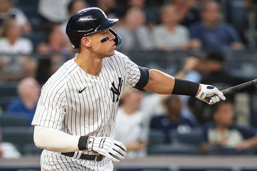 【MLB】ジャッジ、2戦連発60号で61年ぶりリーグ記録王手　ルースに並んだ、ついに3冠王