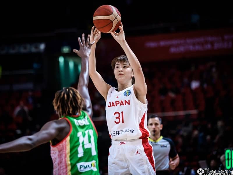 FIBA女子W杯が開幕…女子日本代表はマリ代表に快勝、チーム最年少の平下が最多17得点