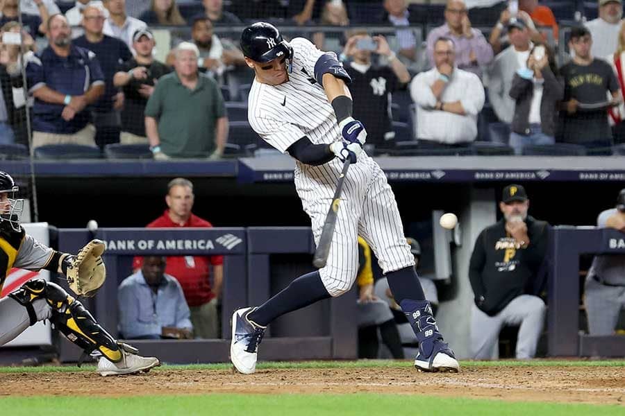 【MLB】ヤンキース、劇的サヨナラ勝ちでプレーオフ進出決定　ジャッジの61号はお預け