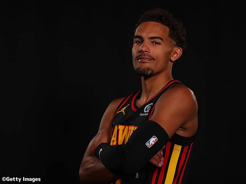 今季の抱負を語ったホークスのトレイ・ヤング…「チャンピオンを勝ち取る自信がある」