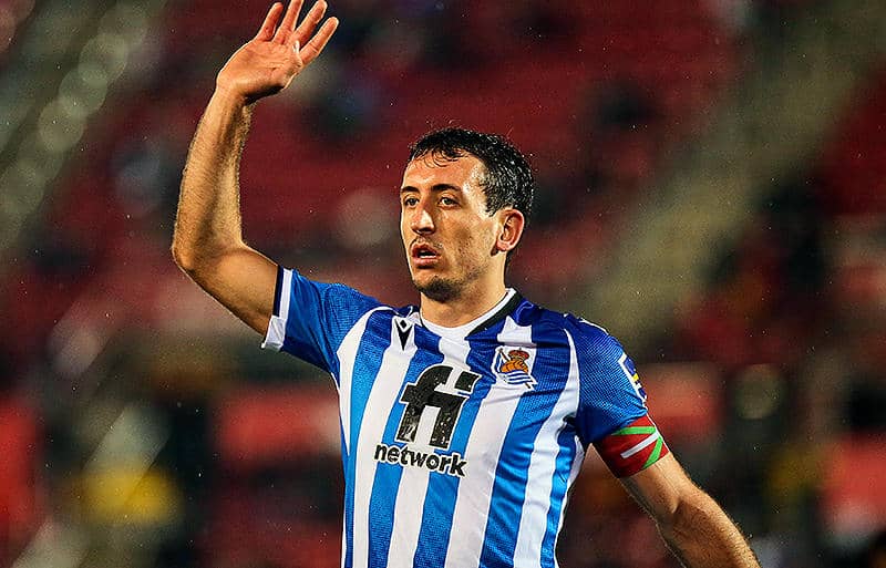 ソシエダとスペイン代表に朗報！　オヤルサバルが7カ月ぶりの練習復帰