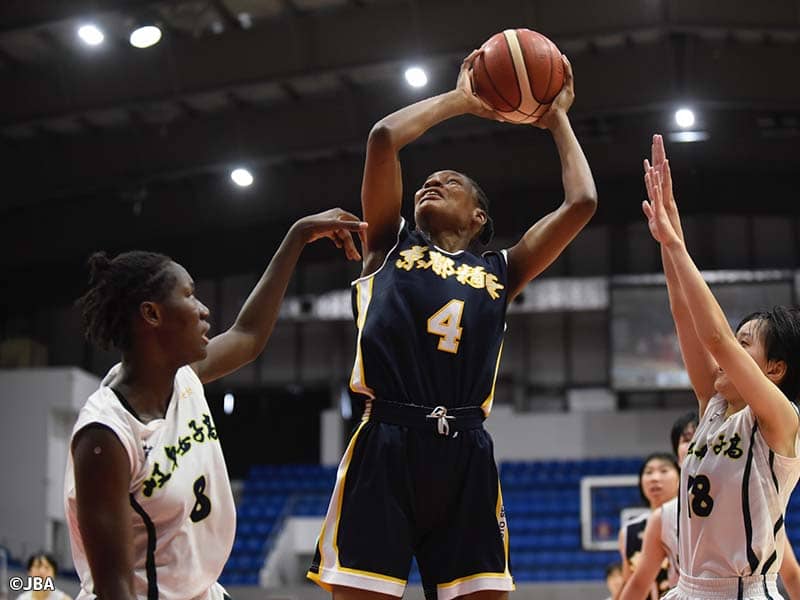ウチェが46得点20リバウンドのダブルダブル…京都精華学園が明星学園に快勝／U18トップリーグ女子