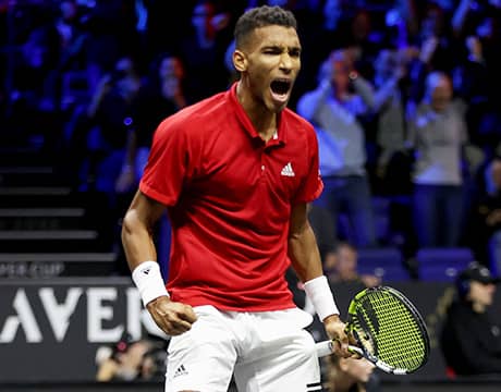 オジェ、ナカシマ下し4強へ