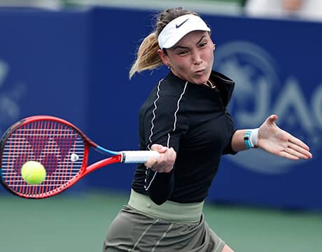 予選から快進撃 サバレンカ撃破