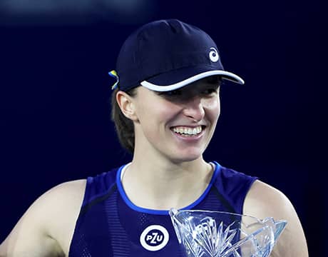 シフィオンテク 今季8勝目