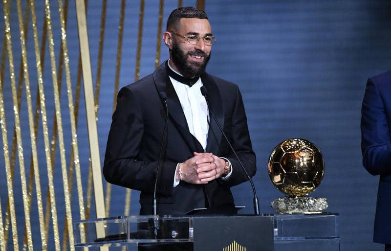 バロンドールのベンゼマ「『すべて可能』という夢がずっと心にあった」