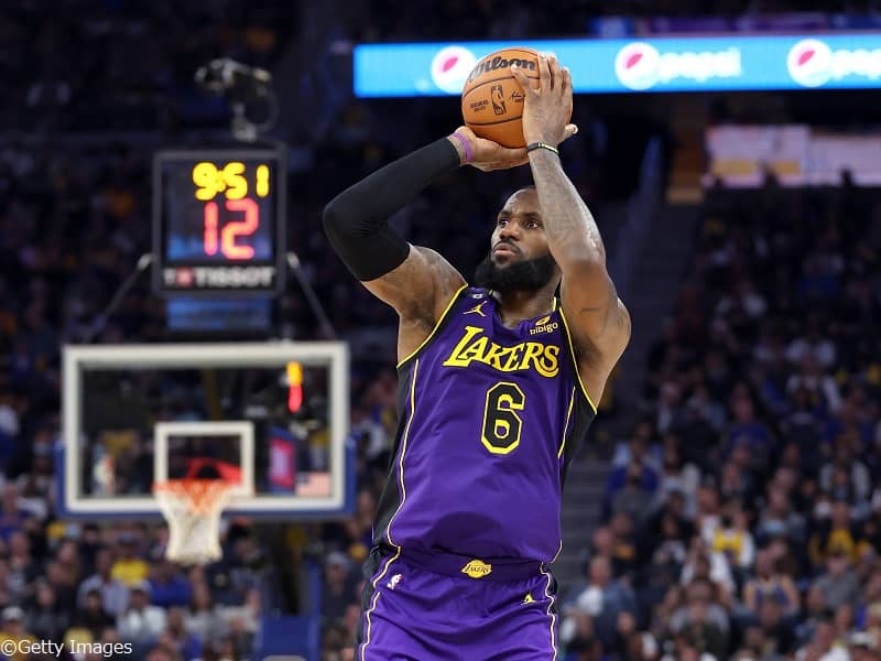 3ポイントが不発に終わったレイカーズのレブロン「いいショットを打てているが…」