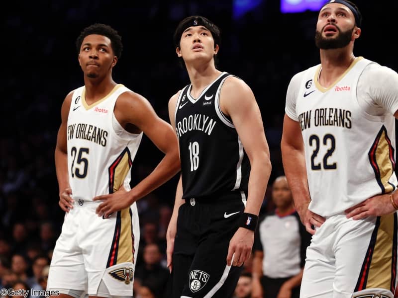 ネッツが開幕戦でペリカンズに22点差の大敗…渡邊雄太は8分半の出場で無得点