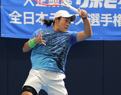 18歳の原﨑、目標は「優勝」