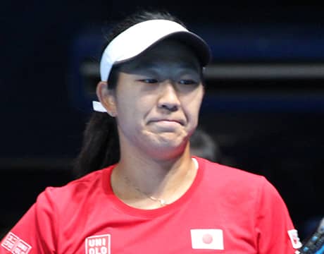 内島萌夏、完敗でBJK杯敗北決定