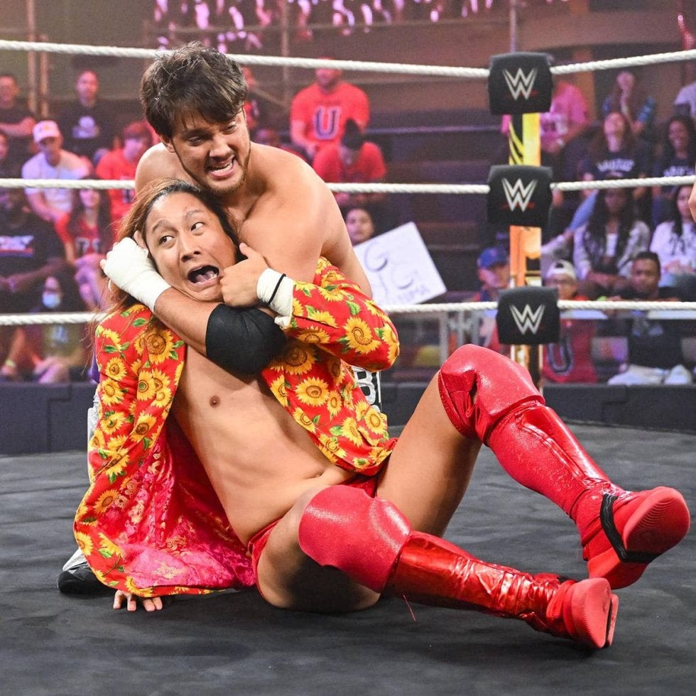 Wwe イケメン二郎 格上ムード 漂わせて心理戦もnxtレベルアップでシングル連敗 相撲 格闘技 スポーツブル スポブル