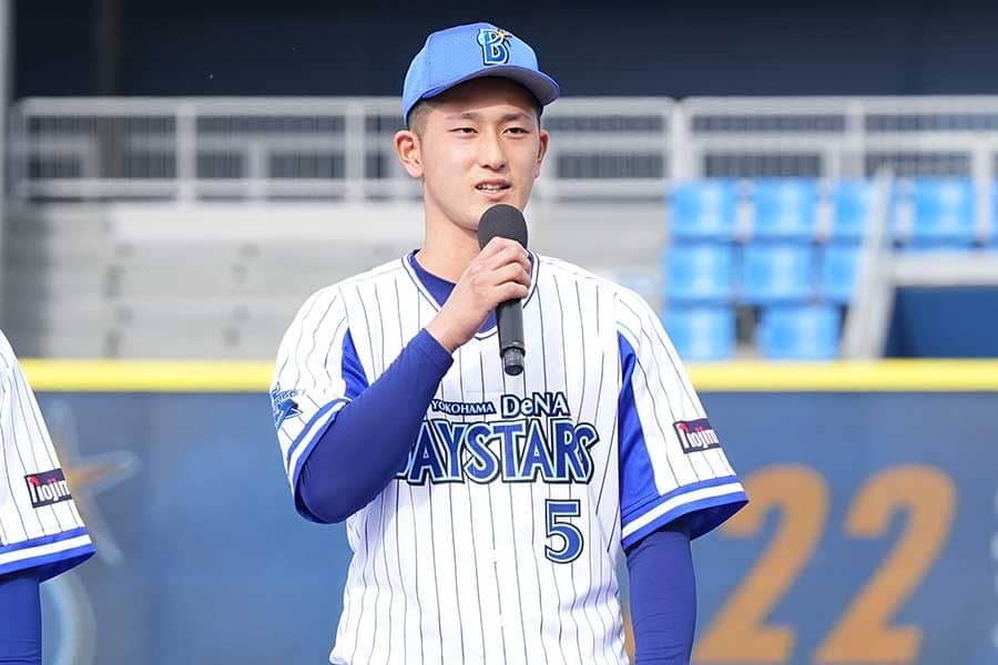 DeNAドラ1・松尾汐恩は石井琢朗コーチの「5」　新人10選手の背番号決定