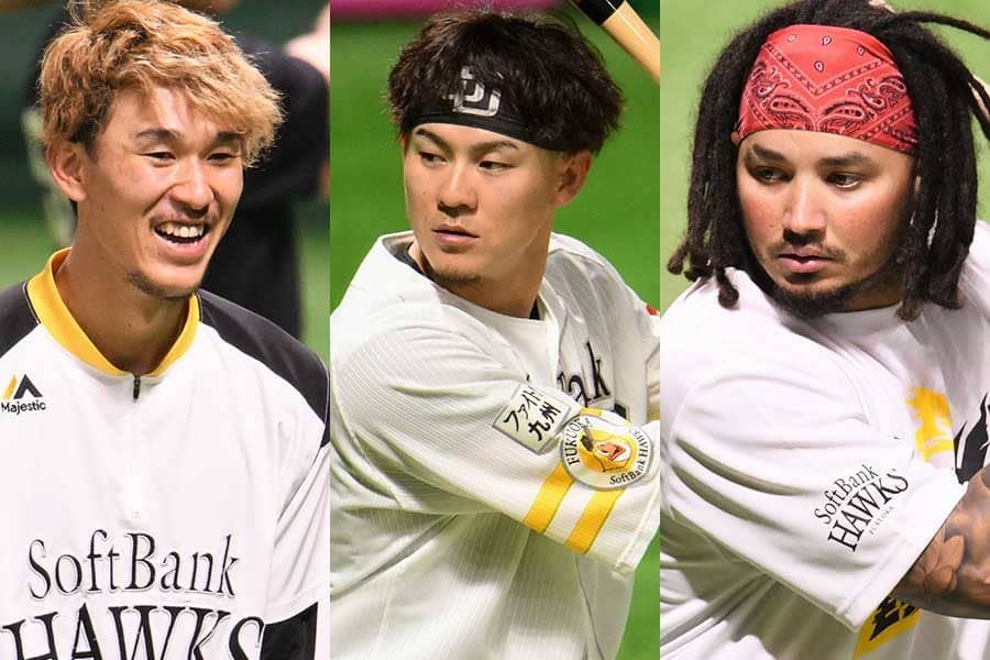 ソフトバンク、7選手の背番号変更を発表　ガルビスが「0」に変更、牧原大が「8」