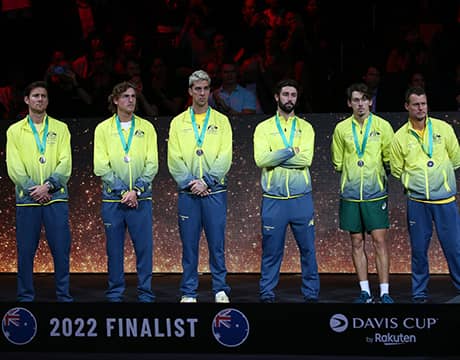 デ杯準優勝「とても特別」