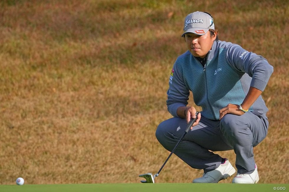 名物18番でバーディ締め 出水田大二郎のヒントは長尺と“なおみメンタル”