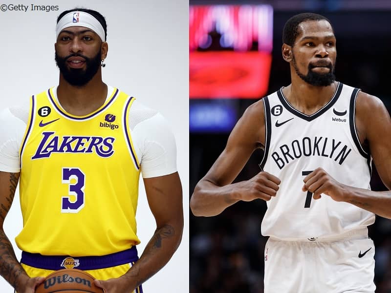 今季第7週の週間MVPにレイカーズのデイビス、ネッツのデュラントが選出