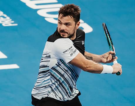 ワウリンカがベスト4進出