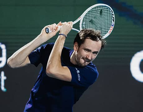 メドが復帰ズベレフ破り4強