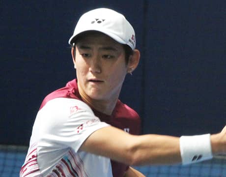 西岡良仁 初戦は快勝