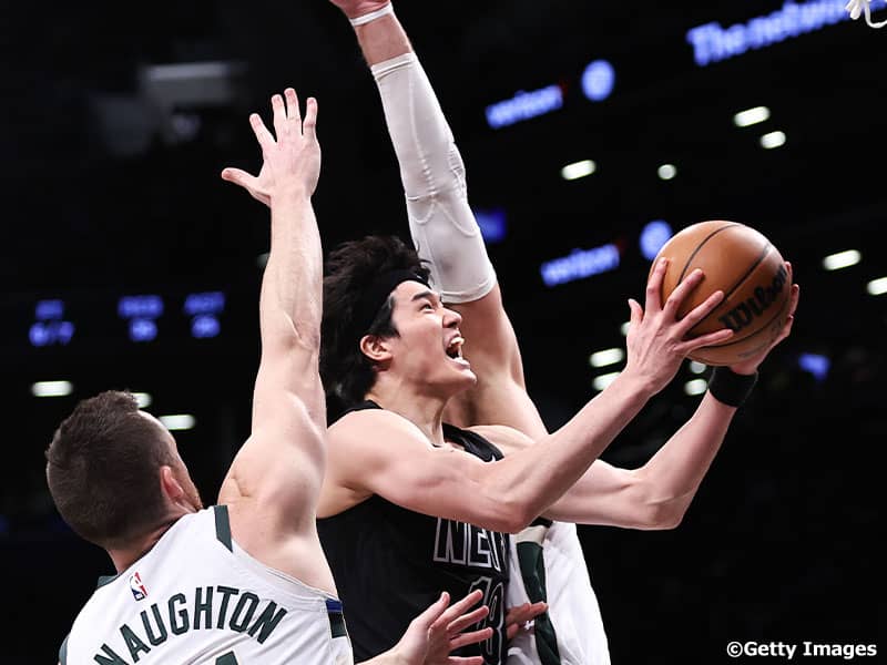 ネッツがバックスを下して8連勝…渡邊雄太は4試合連続の3ポイントなどで5得点