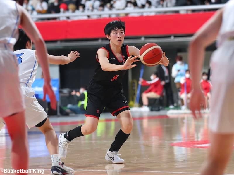 岐阜女子が後半に点差を広げ柴田学園に勝利…絈野夏海が7本の3Pをヒット／ウインターカップ2022