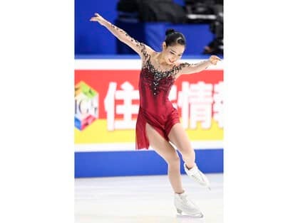 三原舞依「こういう時こそ自分の底力を」。五輪落選の「どん底」からはい上がり、全日本フィギュアで見せた感謝の舞い