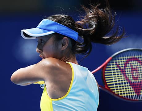 土居美咲 熱戦制し予選2回戦へ