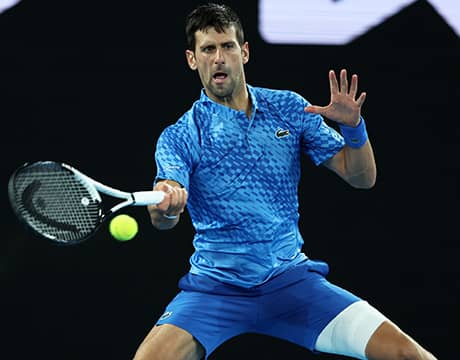 ジョコ 左足は「理想的ではない」