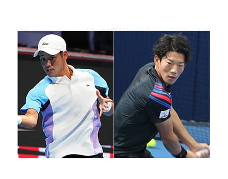 守屋と羽澤 CH２回戦進出