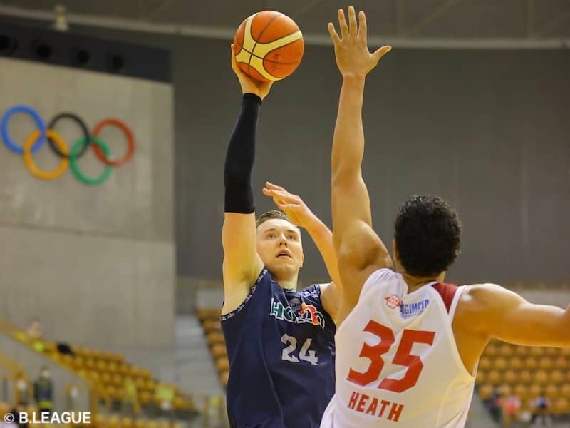 ホーキンソンと岡田の活躍で信州が1点差の辛勝…中地区首位の川崎にリベンジを果たす