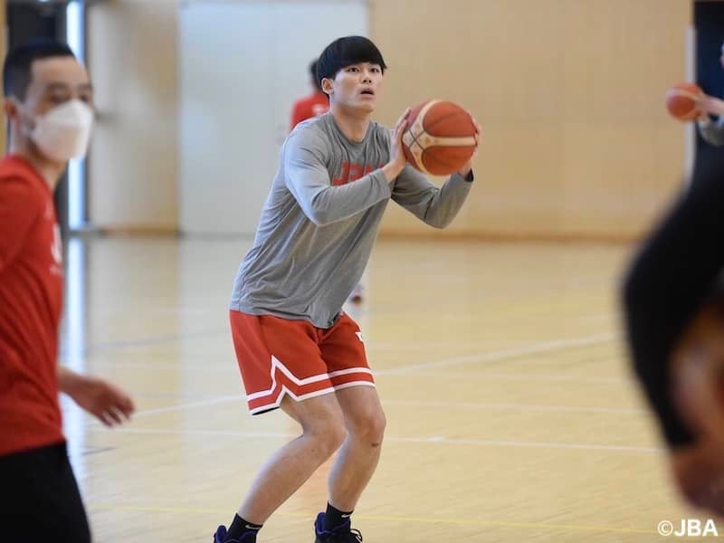 代表合宿で“プロとの差”を実感する金近廉「初めてトップ選手とやる機会をもらえた」