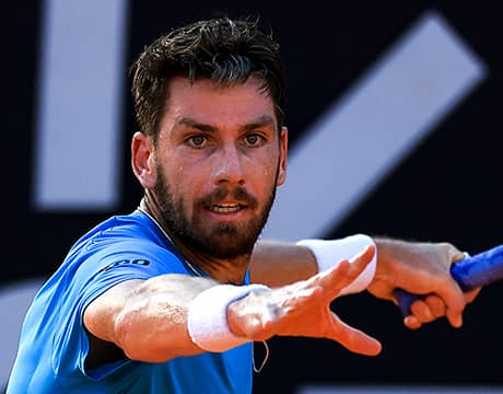 第2シードのノリー 初戦突破